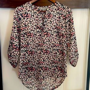 EUC Floral Daniel Rainn Blouse